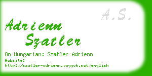 adrienn szatler business card